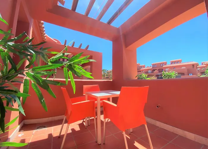Appartamento Sea View Penthouse With Hot Tub - Casa Bella Vista, Buenas Noches , Estepona