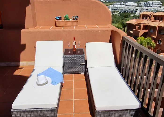 Sea View Penthouse With Hot Tub - Casa Bella Vista, Buenas Noches , Estepona