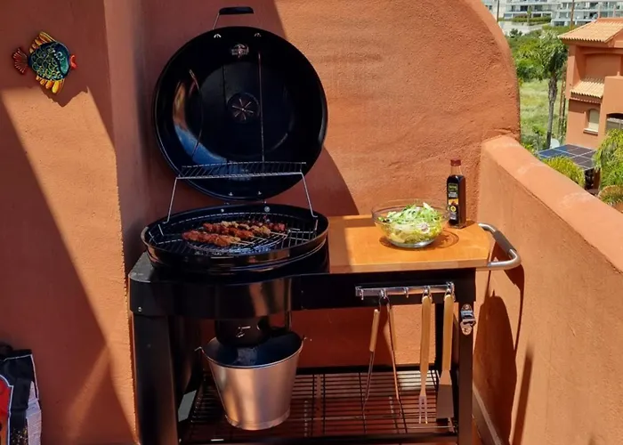 Sea View Penthouse With Hot Tub - Casa Bella Vista, Buenas Noches , Estepona